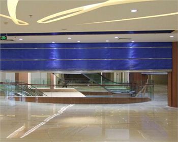 成都防火卷簾門在商場的實用性